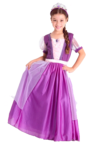 Rapunzel Luxo (Enrolados) Infantil