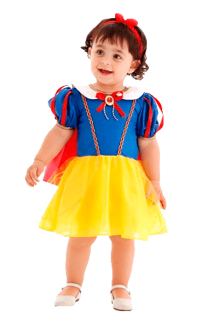 Branca de Neve Luxo Baby