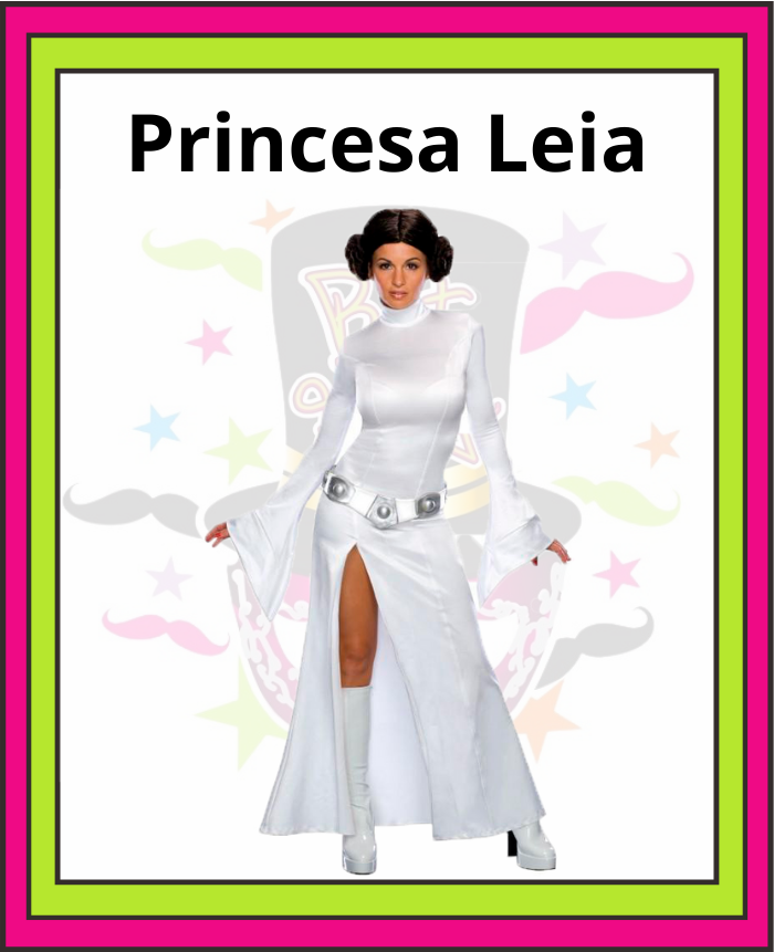 aluguel de fantasia star wars luxo princesa leia 